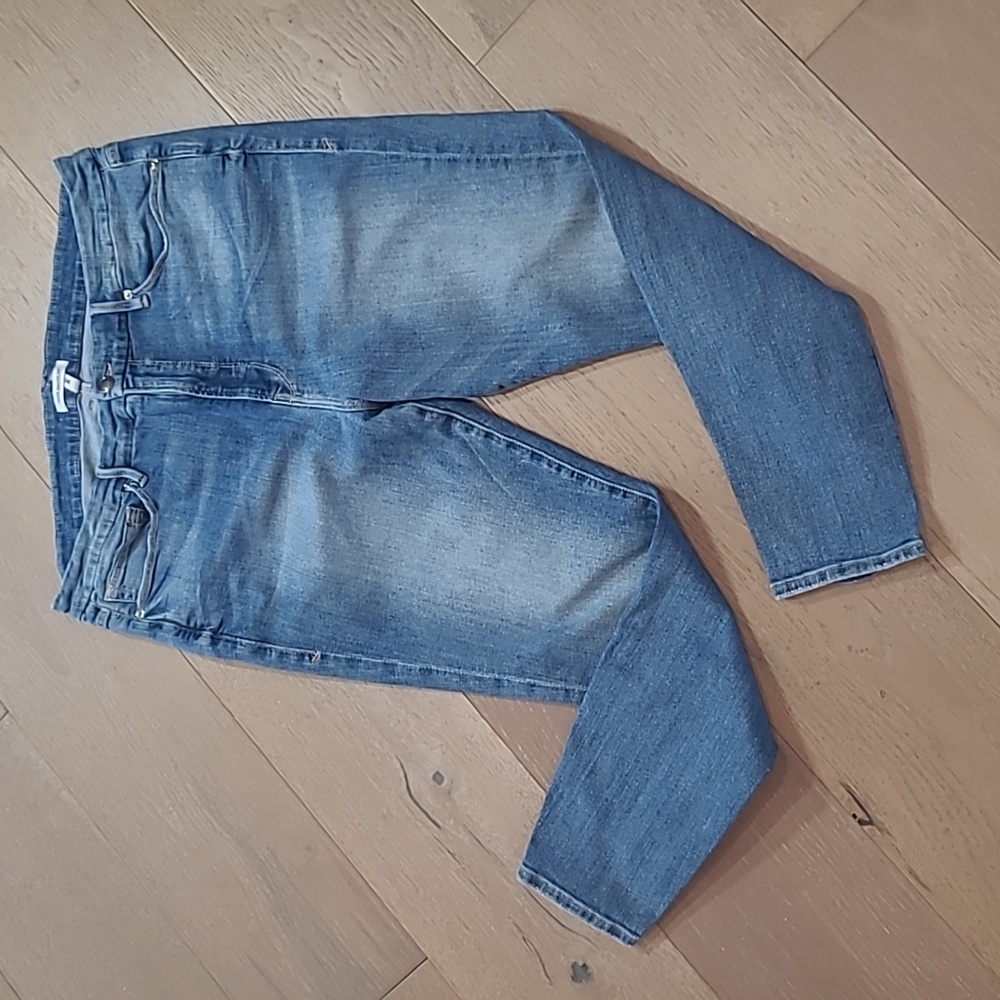 Good American Jeans Women's sz 20 Good Legs Crop High Rise Denim Jeans